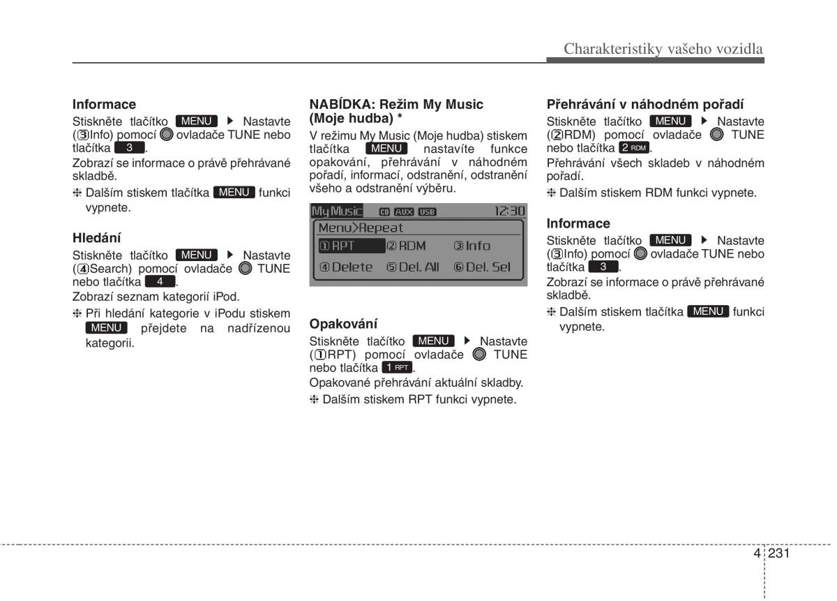 KIA Carens III 3 navod k obsludze / page 319