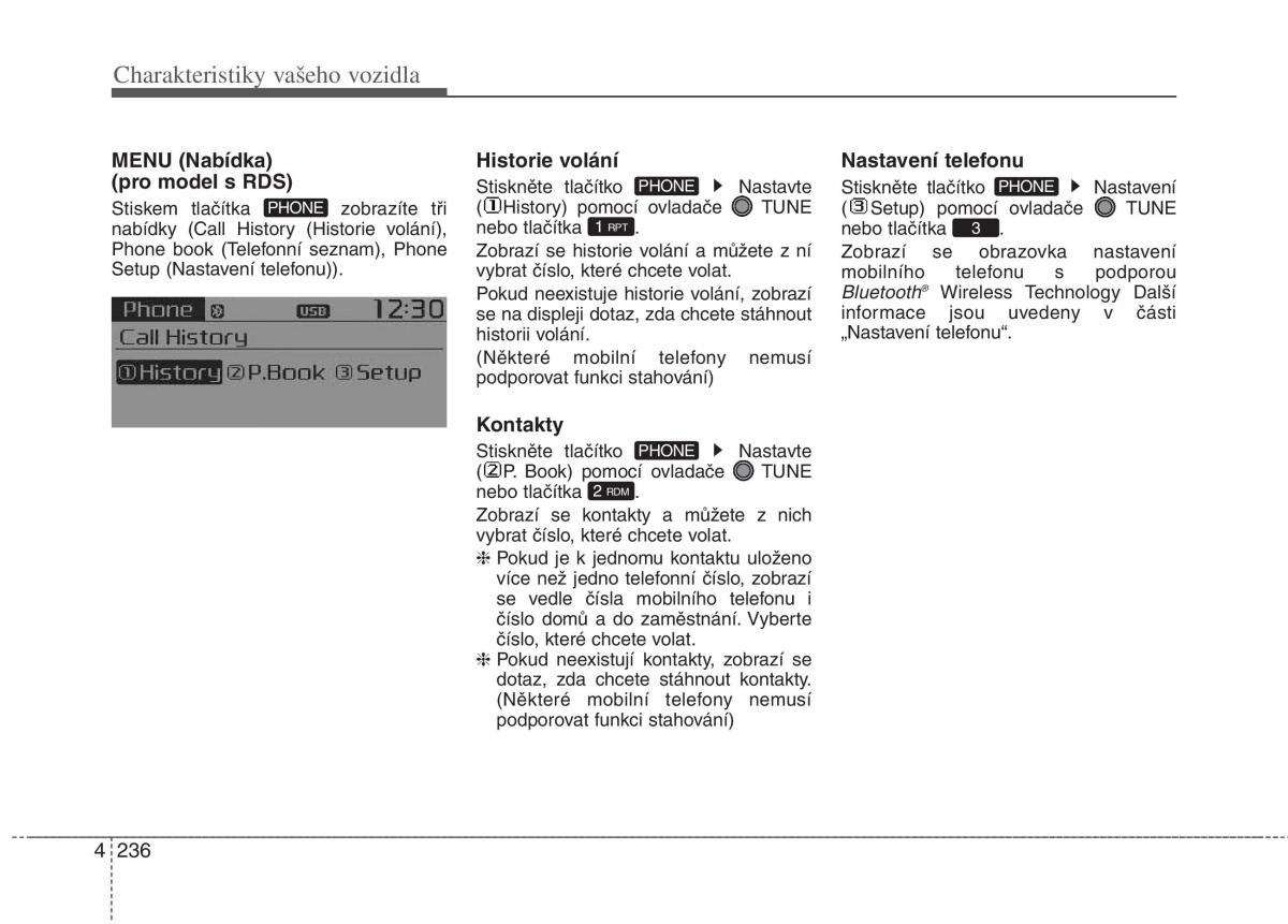 KIA Carens III 3 navod k obsludze / page 324