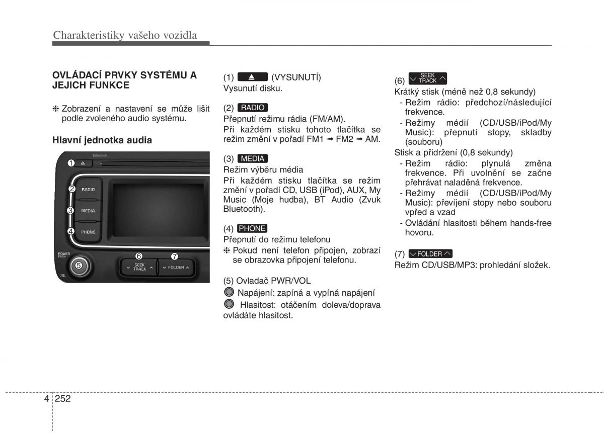 KIA Carens III 3 navod k obsludze / page 340