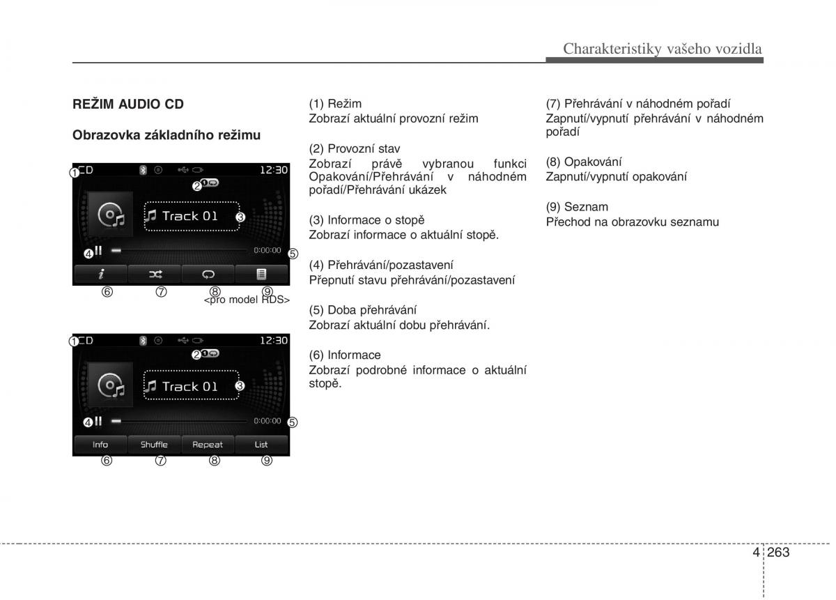 KIA Carens III 3 navod k obsludze / page 351