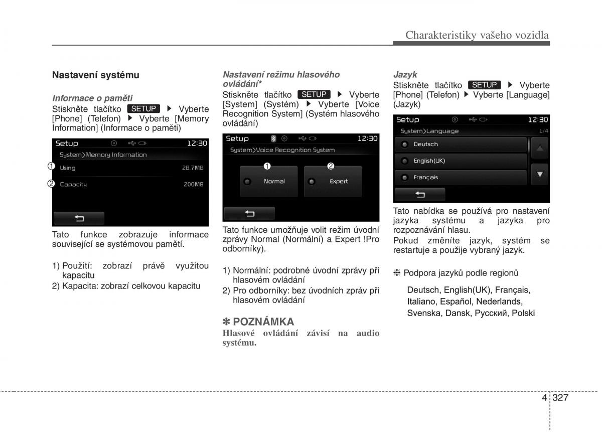 KIA Carens III 3 navod k obsludze / page 415