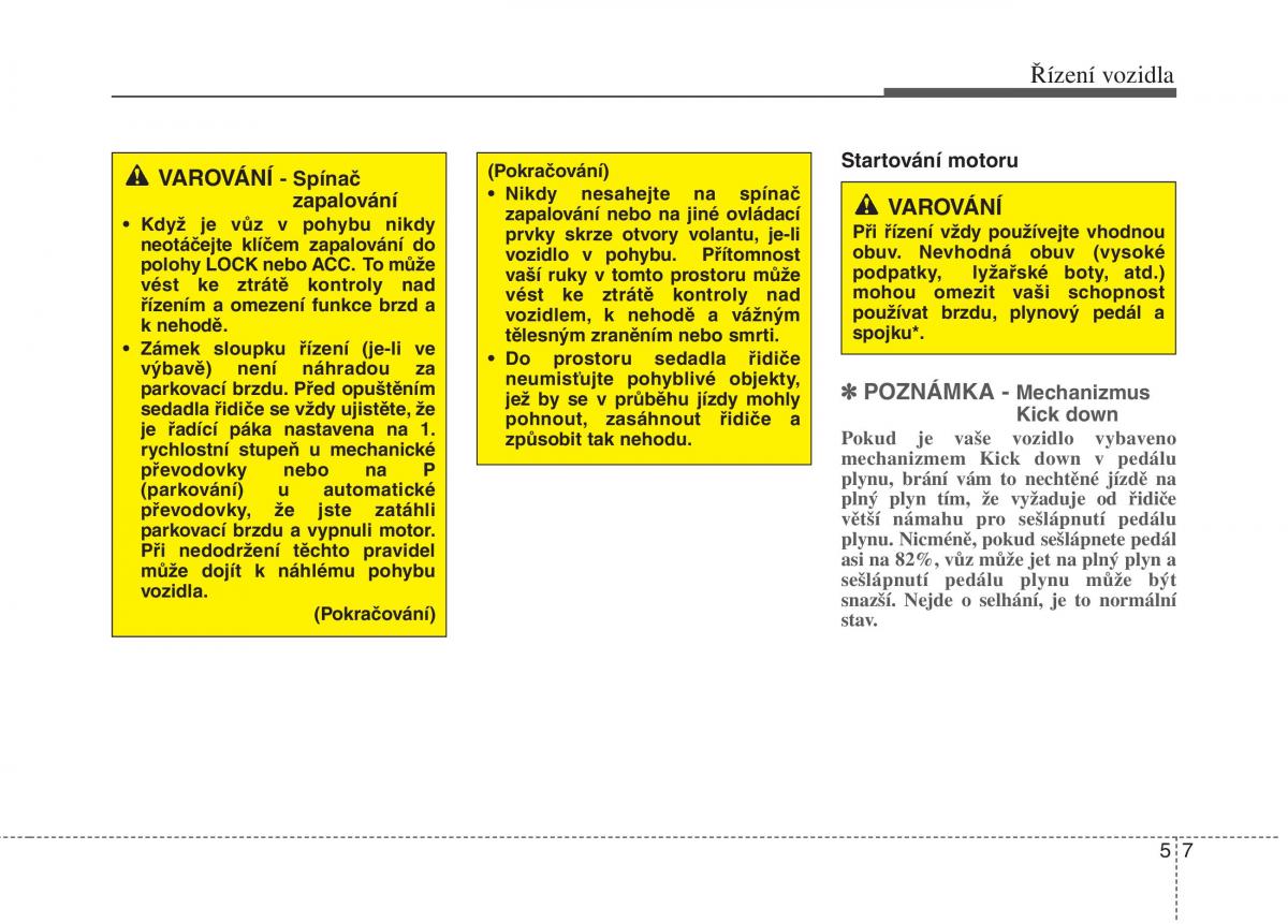 KIA Carens III 3 navod k obsludze / page 433