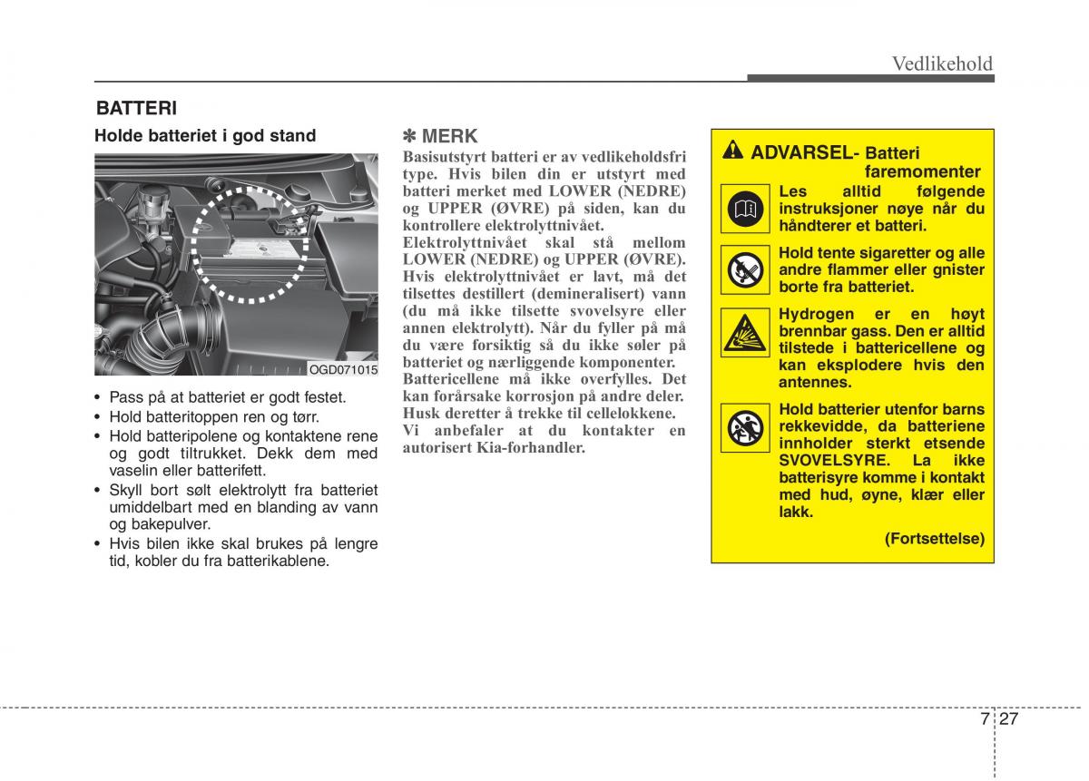 KIA Carens III 3 bruksanvisningen / page 553