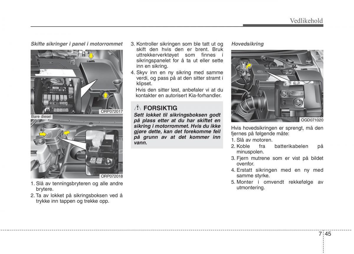 KIA Carens III 3 bruksanvisningen / page 571