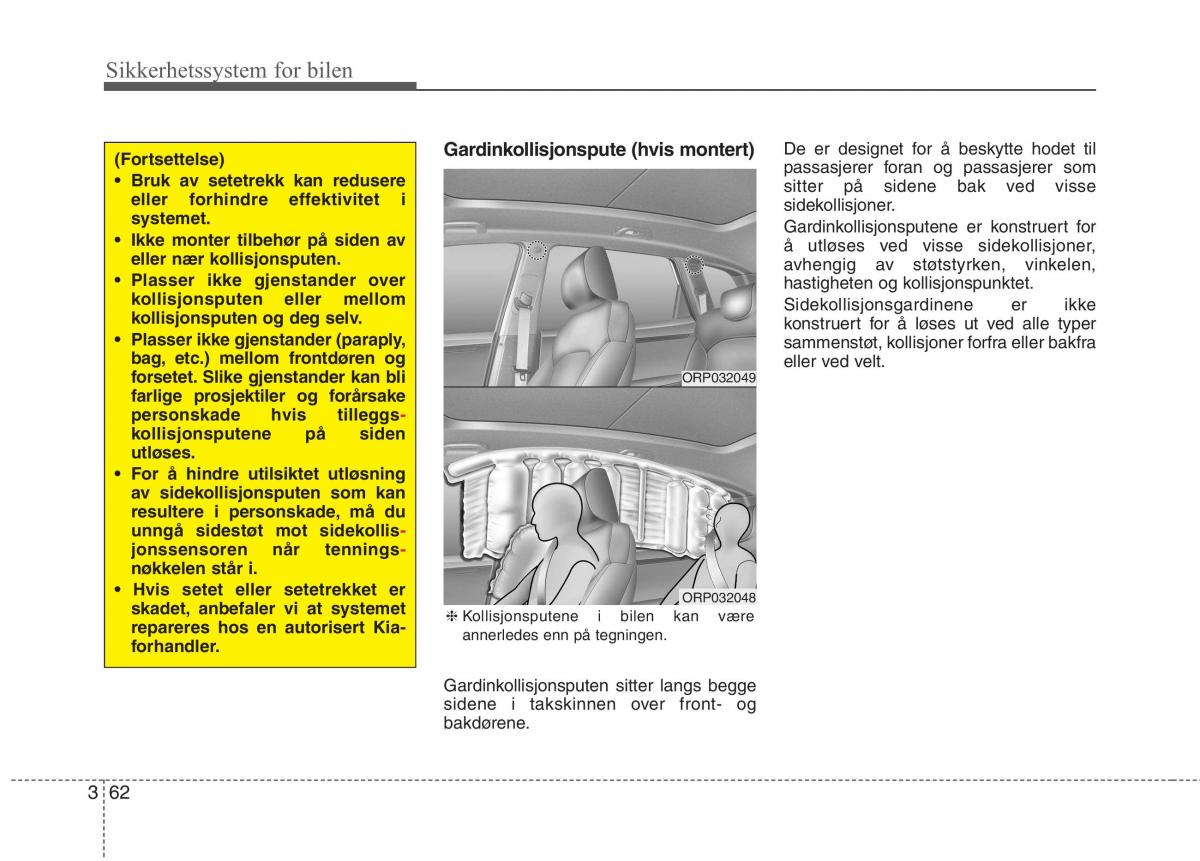 KIA Carens III 3 bruksanvisningen / page 78