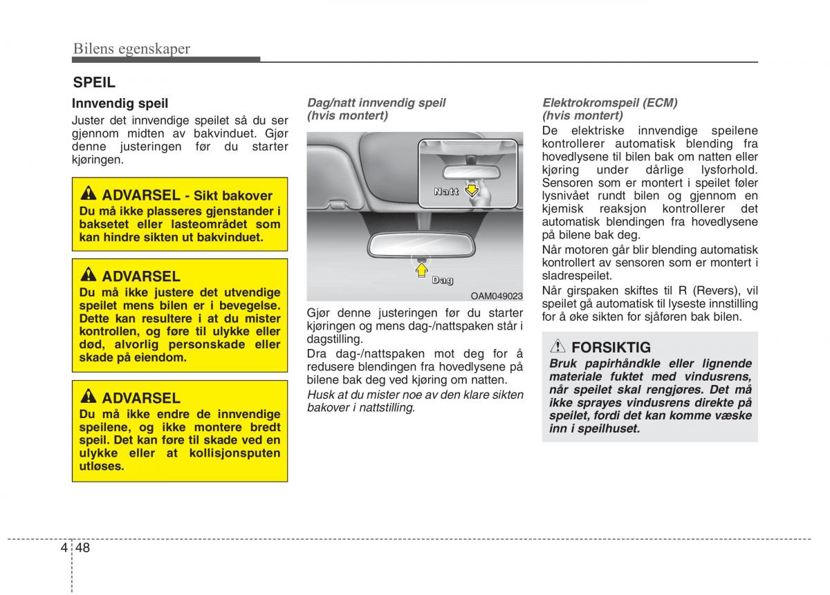 KIA Carens III 3 bruksanvisningen / page 135