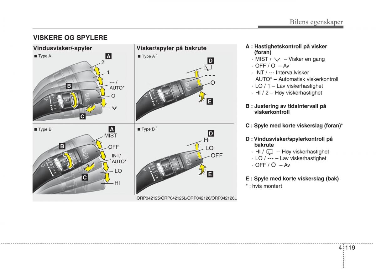 KIA Carens III 3 bruksanvisningen / page 206