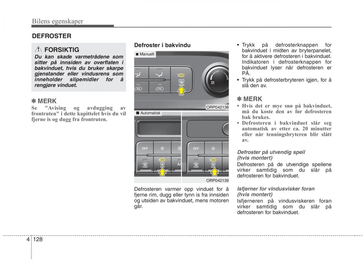 KIA Carens III 3 bruksanvisningen / page 215