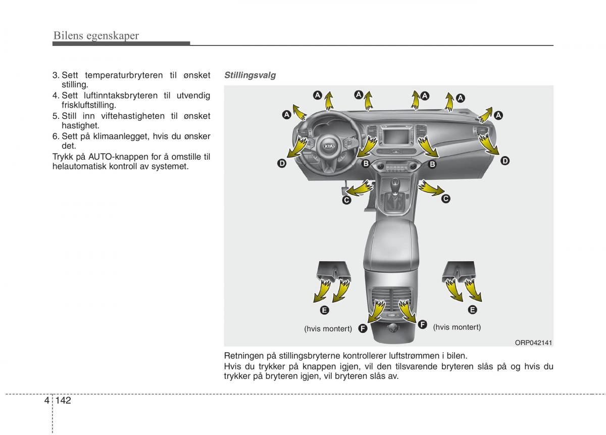 KIA Carens III 3 bruksanvisningen / page 229