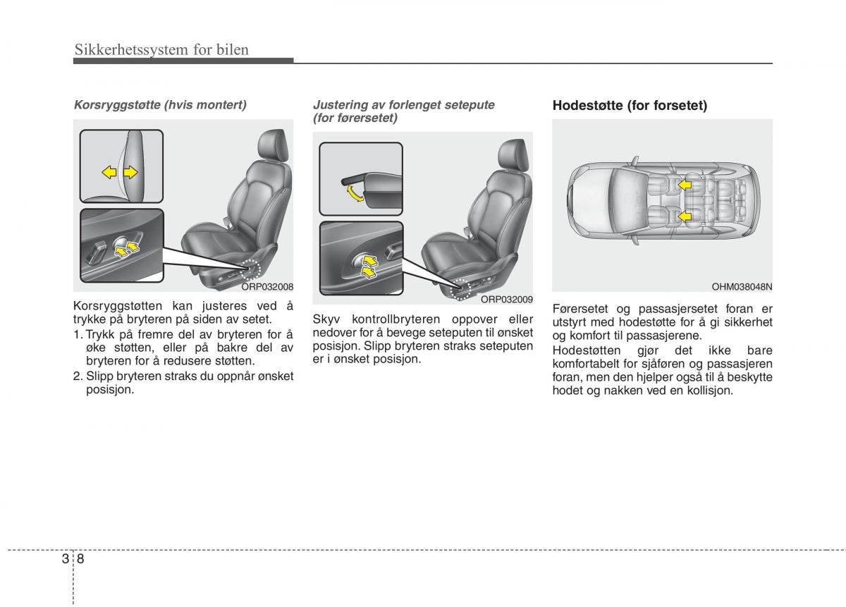 KIA Carens III 3 bruksanvisningen / page 24