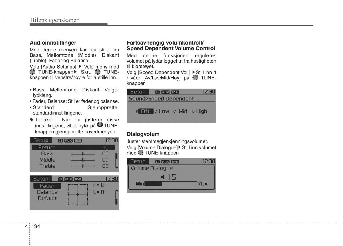 KIA Carens III 3 bruksanvisningen / page 281