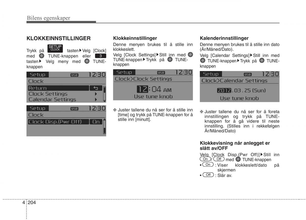 KIA Carens III 3 bruksanvisningen / page 291