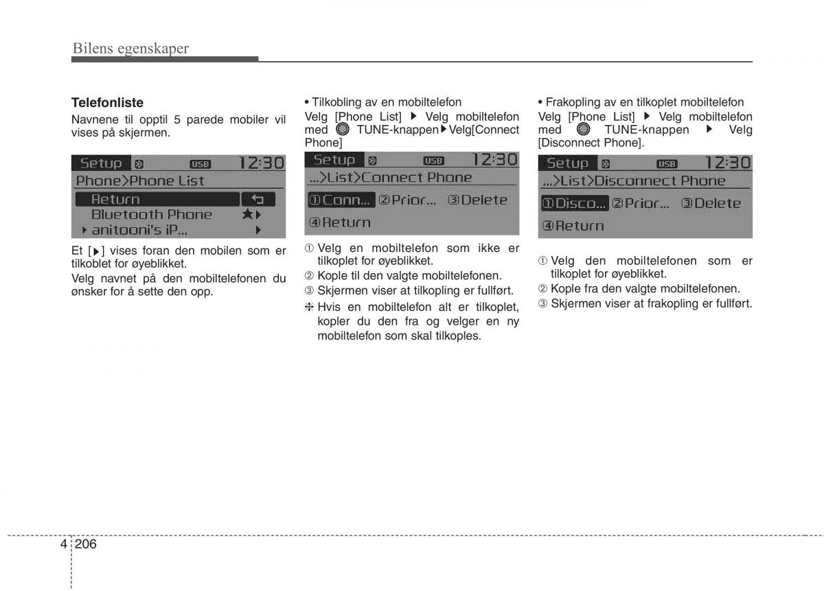 KIA Carens III 3 bruksanvisningen / page 293