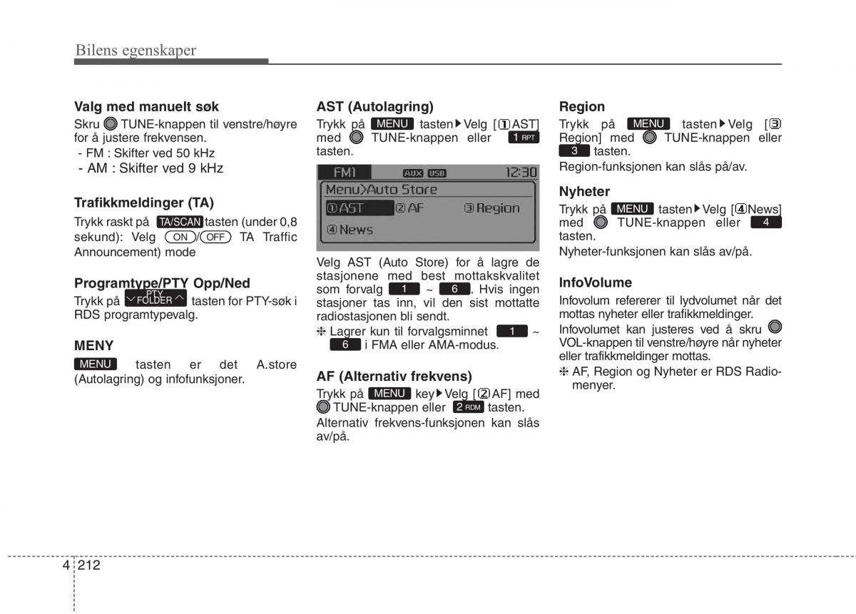 KIA Carens III 3 bruksanvisningen / page 299