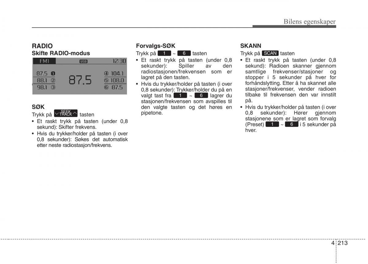 KIA Carens III 3 bruksanvisningen / page 300