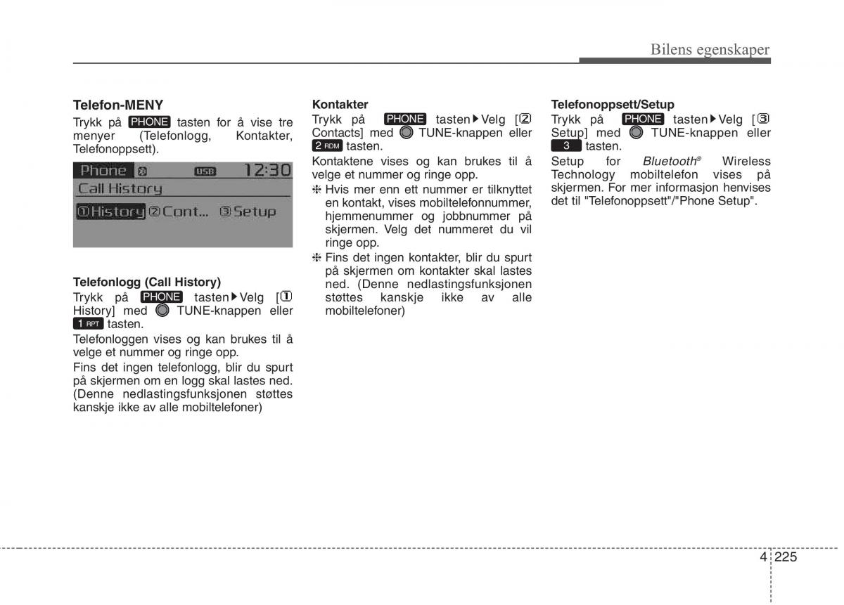 KIA Carens III 3 bruksanvisningen / page 312