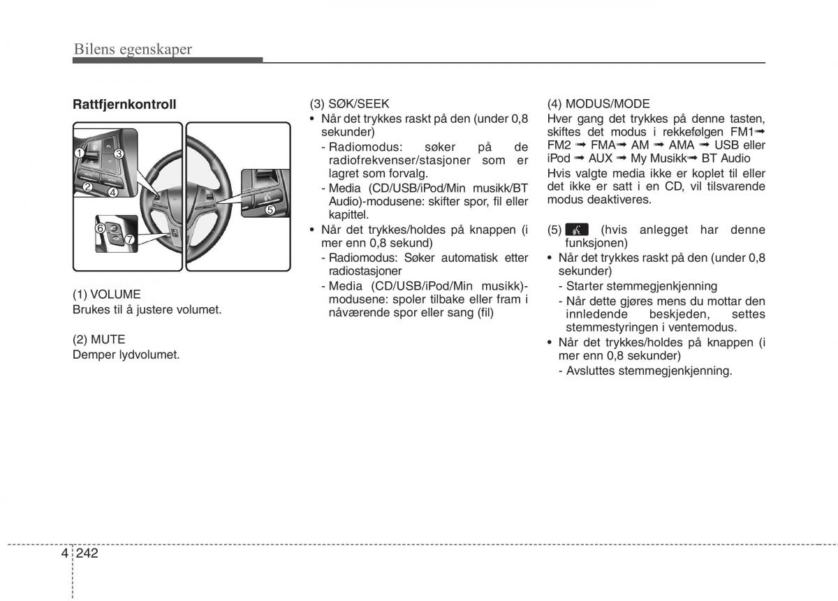 KIA Carens III 3 bruksanvisningen / page 329