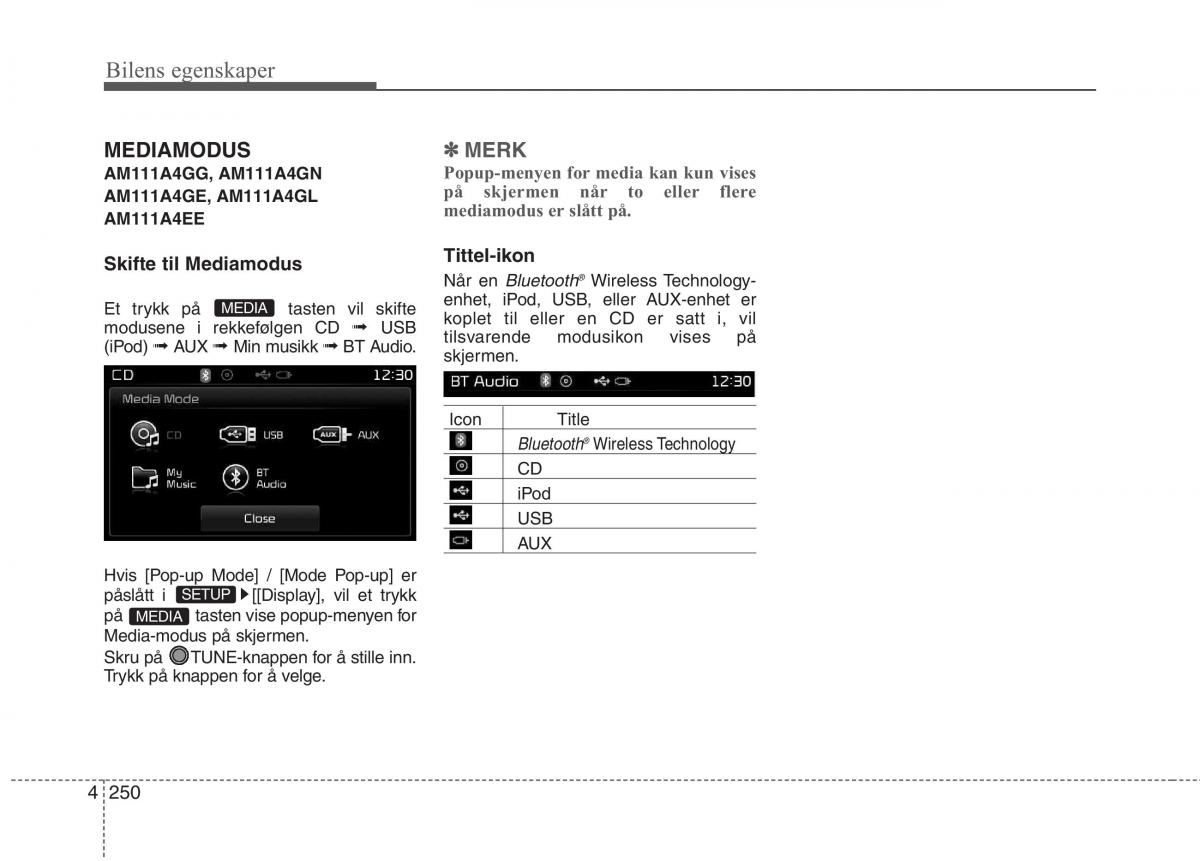 KIA Carens III 3 bruksanvisningen / page 337