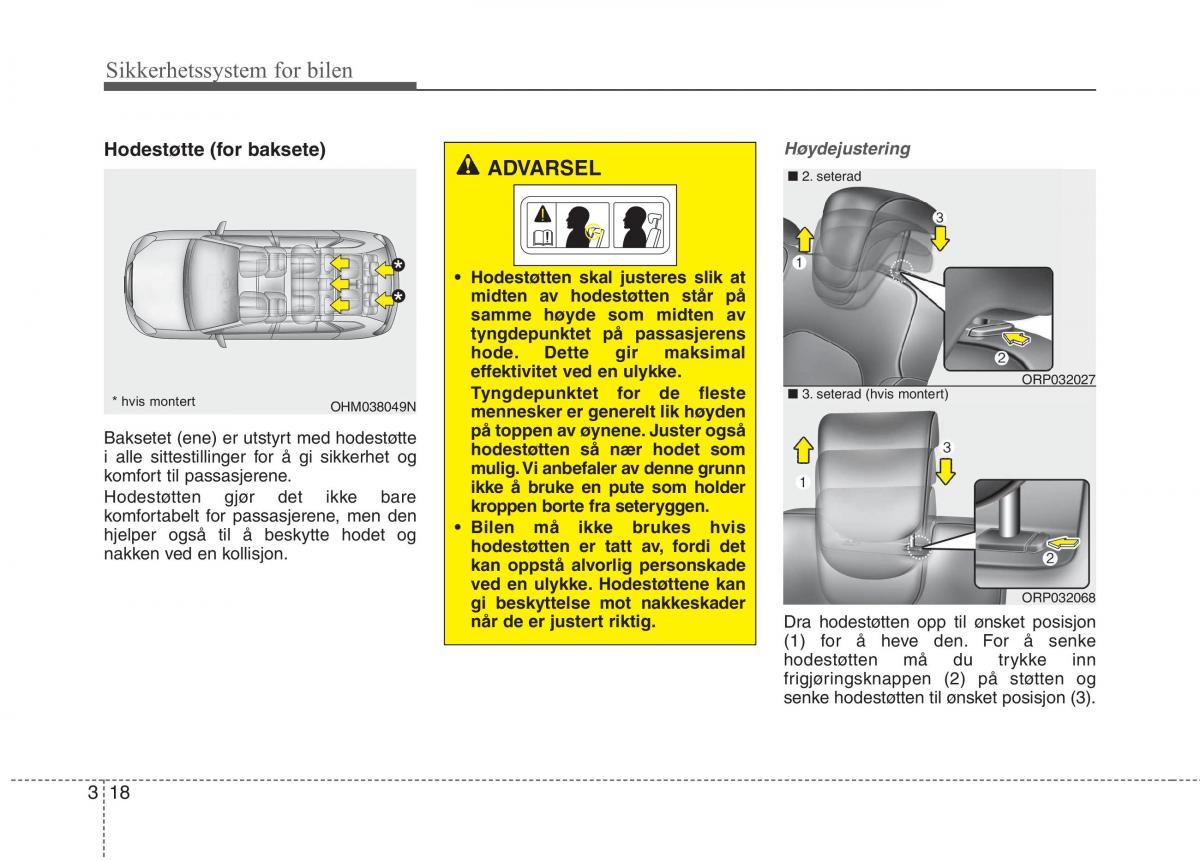 KIA Carens III 3 bruksanvisningen / page 34