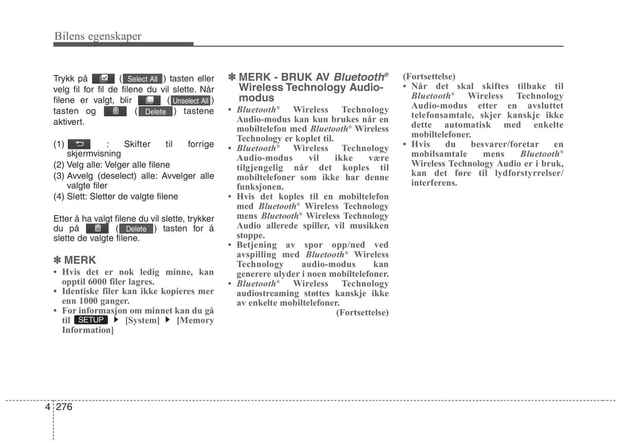 KIA Carens III 3 bruksanvisningen / page 363