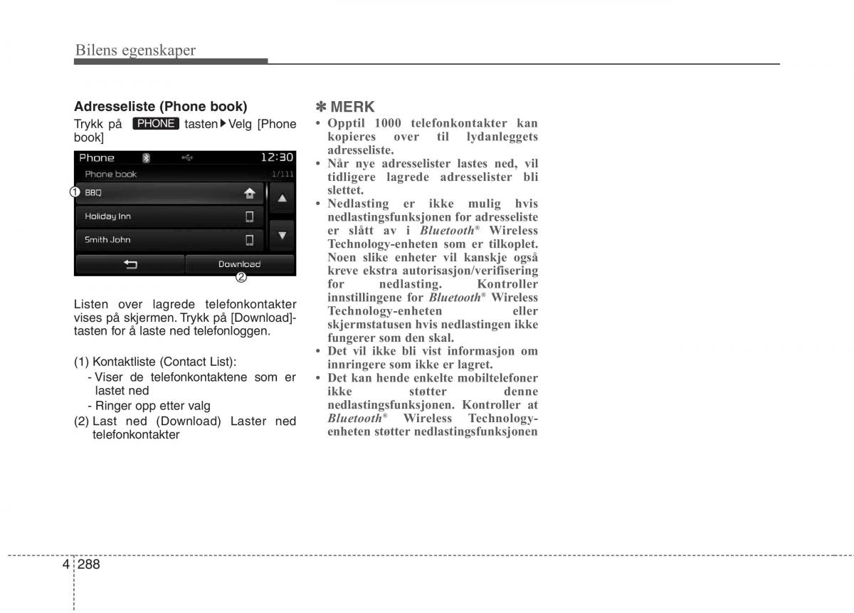 KIA Carens III 3 bruksanvisningen / page 375