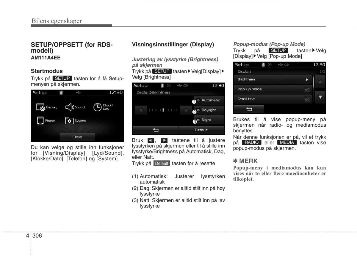 KIA Carens III 3 bruksanvisningen / page 393