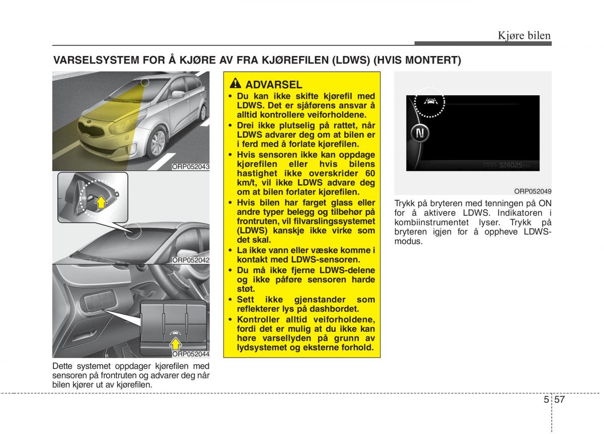 KIA Carens III 3 bruksanvisningen / page 468