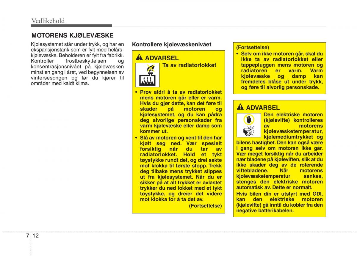 KIA Carens III 3 bruksanvisningen / page 538