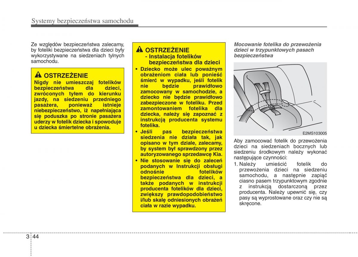 KIA Carens III 3 instrukcja obslugi / page 60