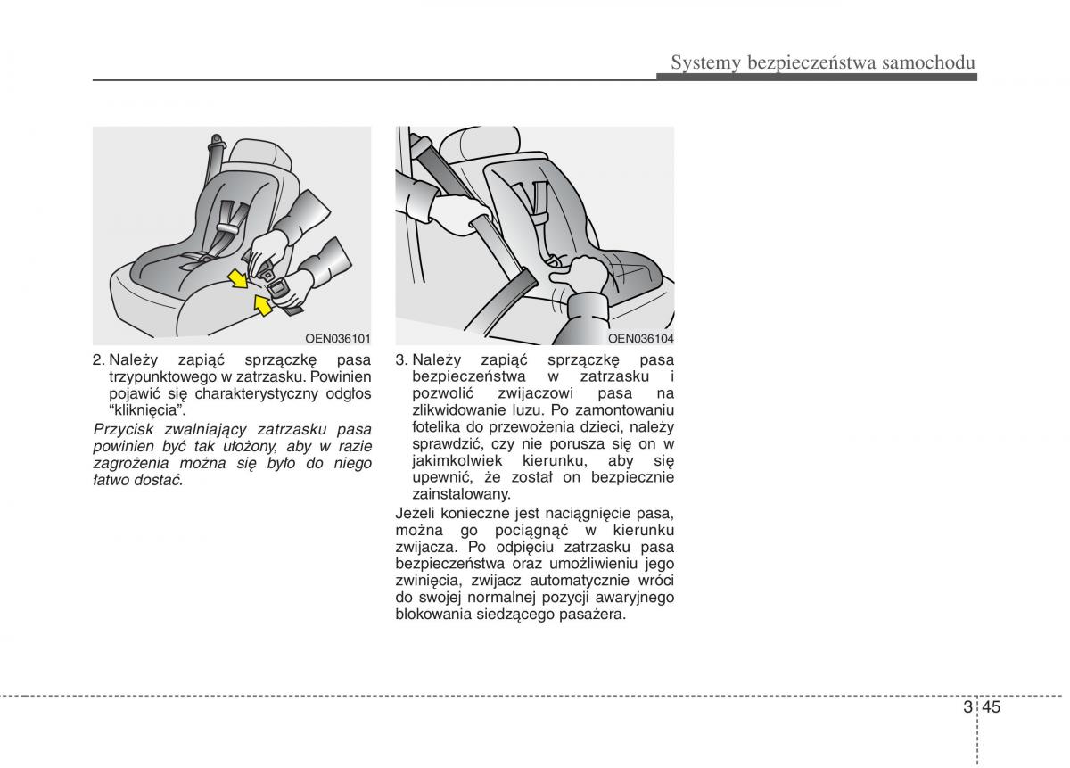 KIA Carens III 3 instrukcja obslugi / page 61