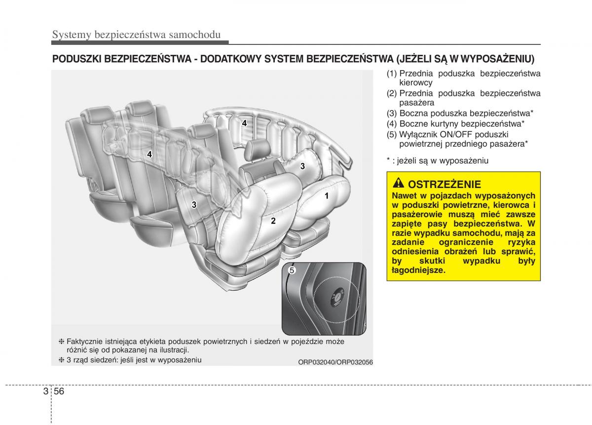 KIA Carens III 3 instrukcja obslugi / page 72