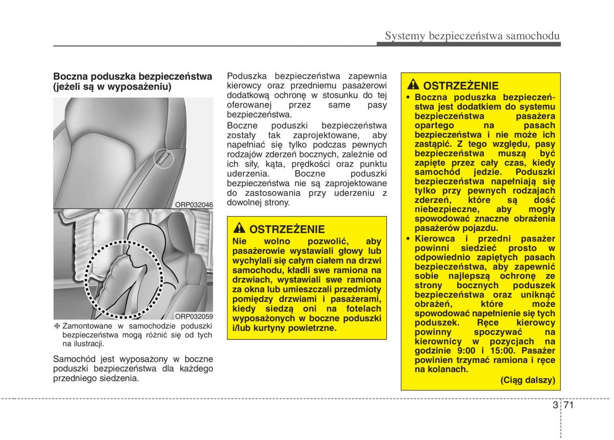 KIA Carens III 3 instrukcja obslugi / page 87