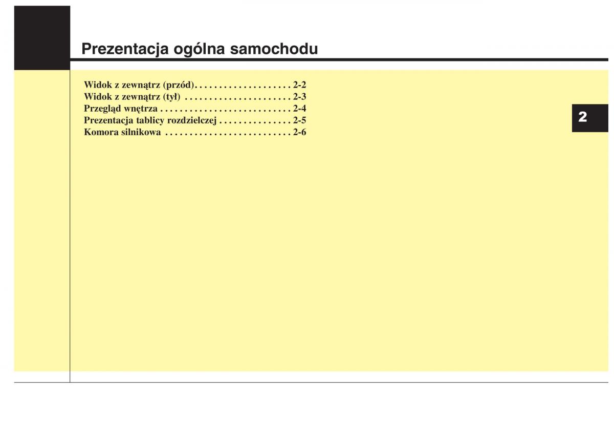 KIA Carens III 3 instrukcja obslugi / page 10