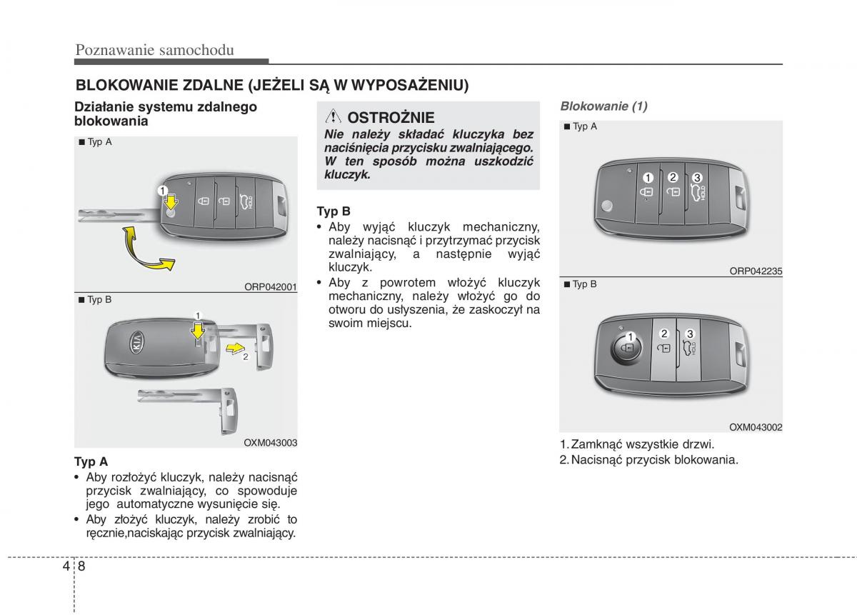 KIA Carens III 3 instrukcja obslugi / page 106