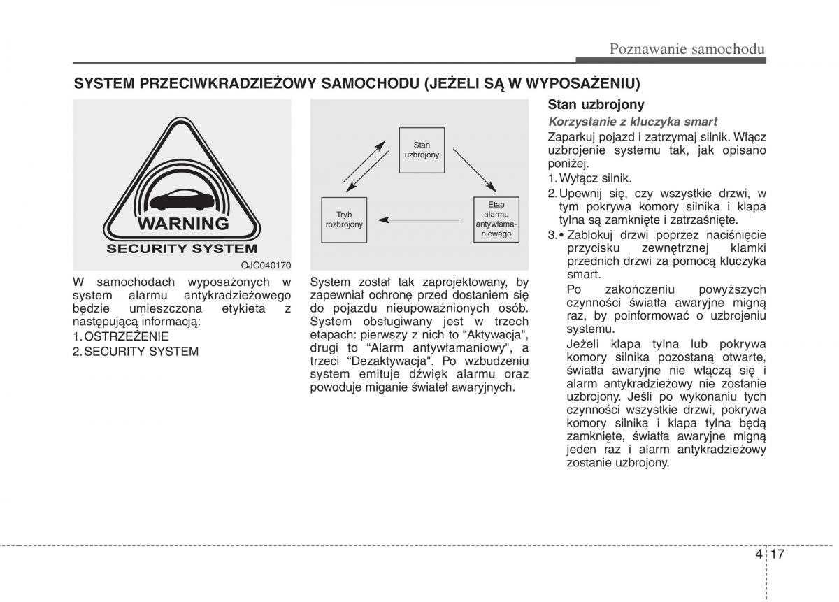 KIA Carens III 3 instrukcja obslugi / page 115