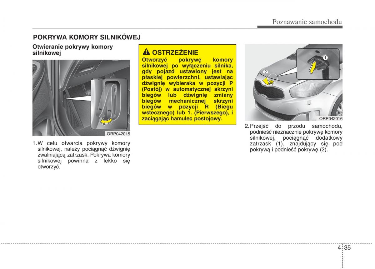 KIA Carens III 3 instrukcja obslugi / page 133