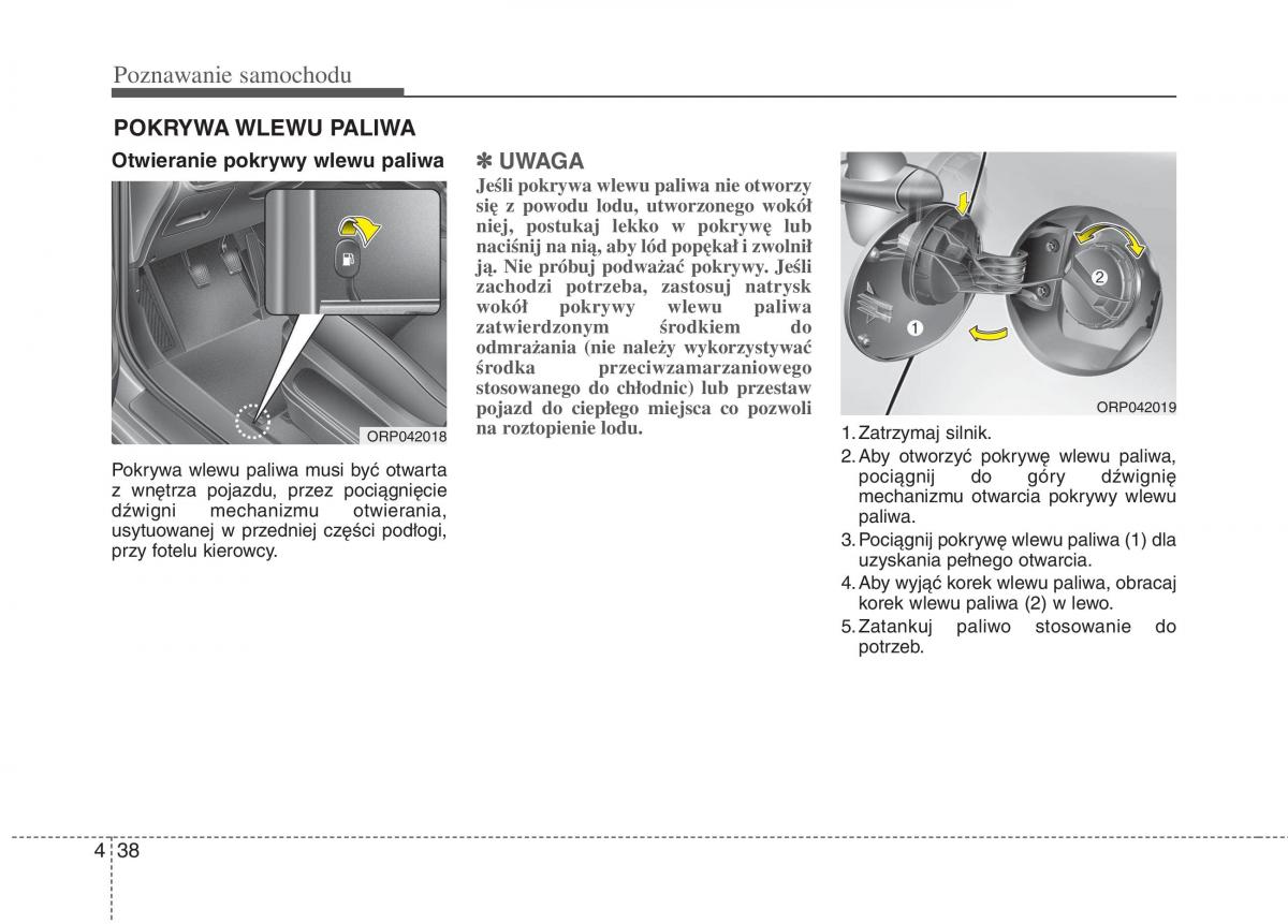 KIA Carens III 3 instrukcja obslugi / page 136