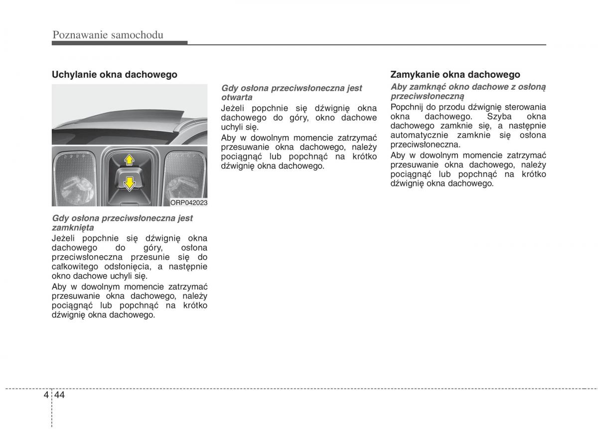 KIA Carens III 3 instrukcja obslugi / page 142