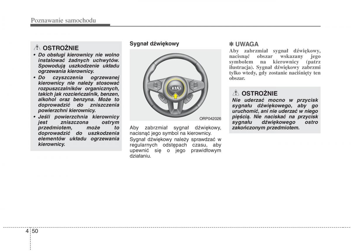 KIA Carens III 3 instrukcja obslugi / page 148