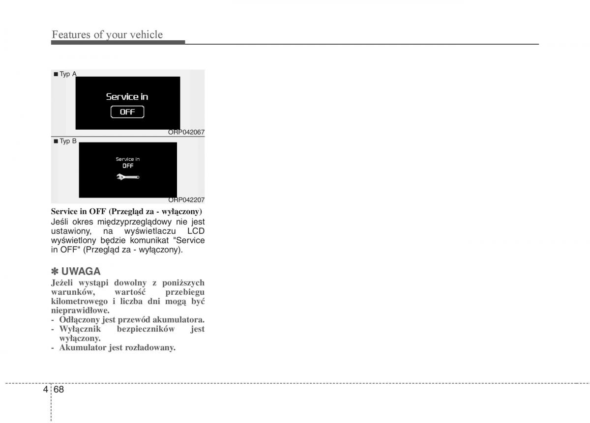 KIA Carens III 3 instrukcja obslugi / page 166