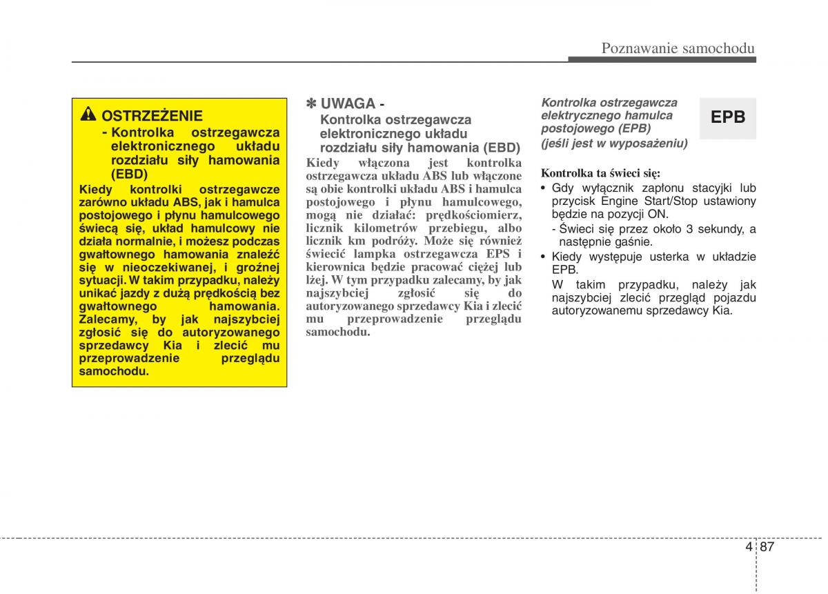 KIA Carens III 3 instrukcja obslugi / page 185