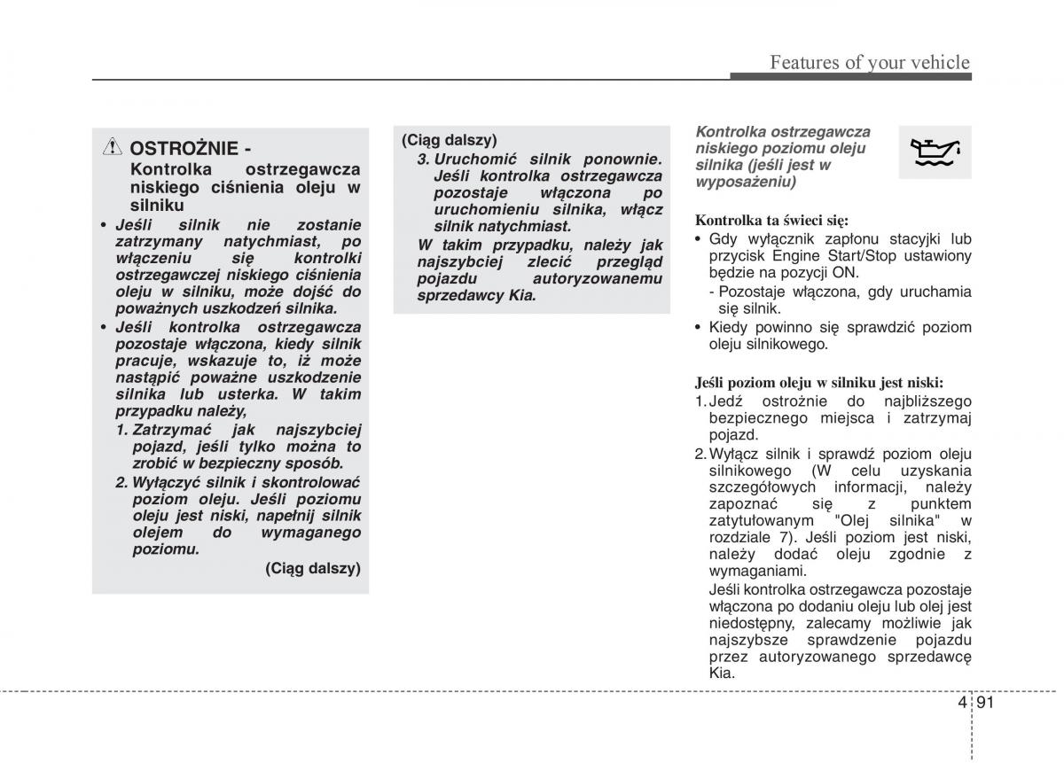 KIA Carens III 3 instrukcja obslugi / page 189