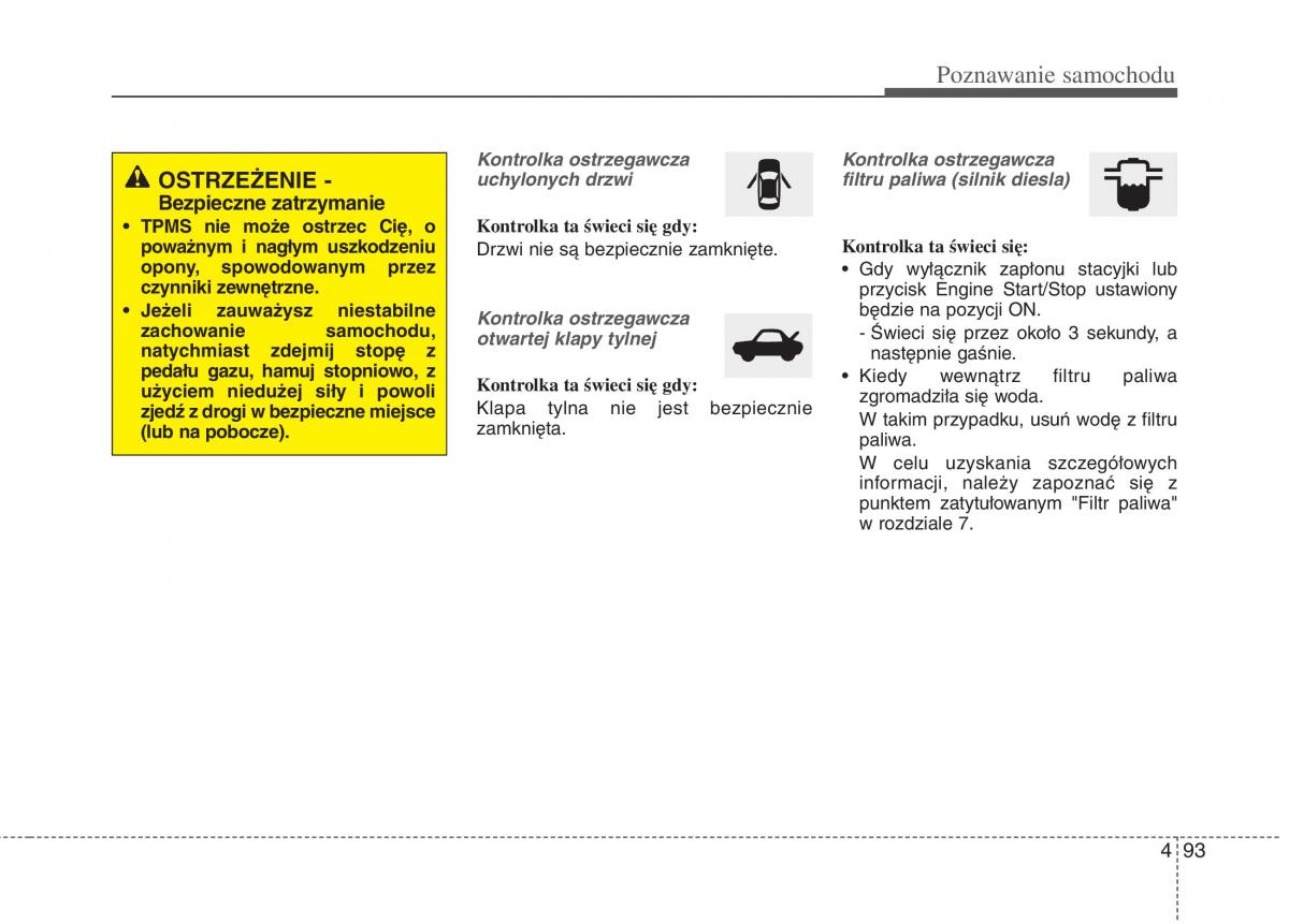 KIA Carens III 3 instrukcja obslugi / page 191