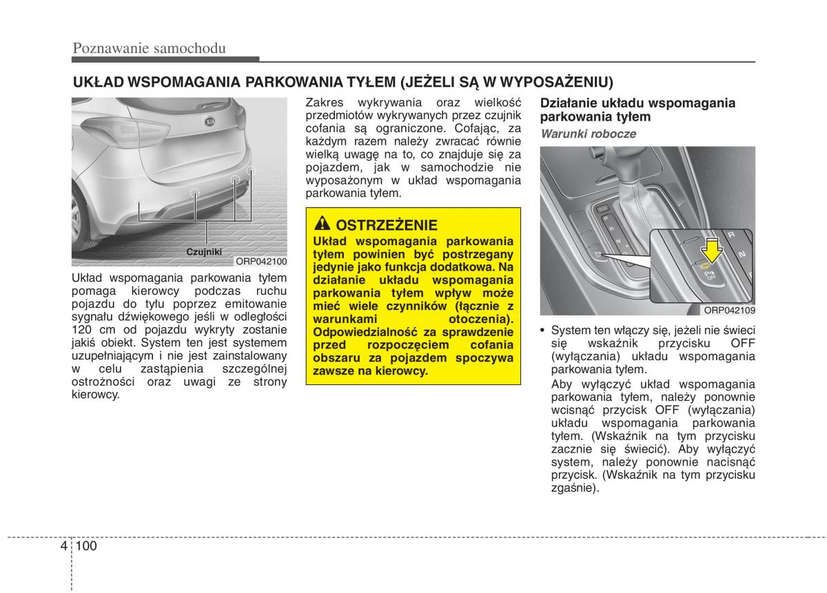 KIA Carens III 3 instrukcja obslugi / page 198