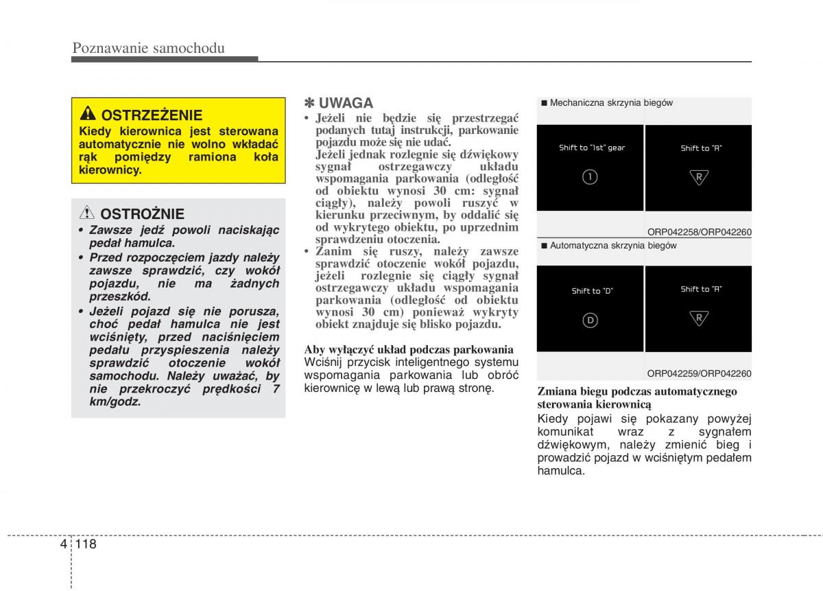 KIA Carens III 3 instrukcja obslugi / page 216