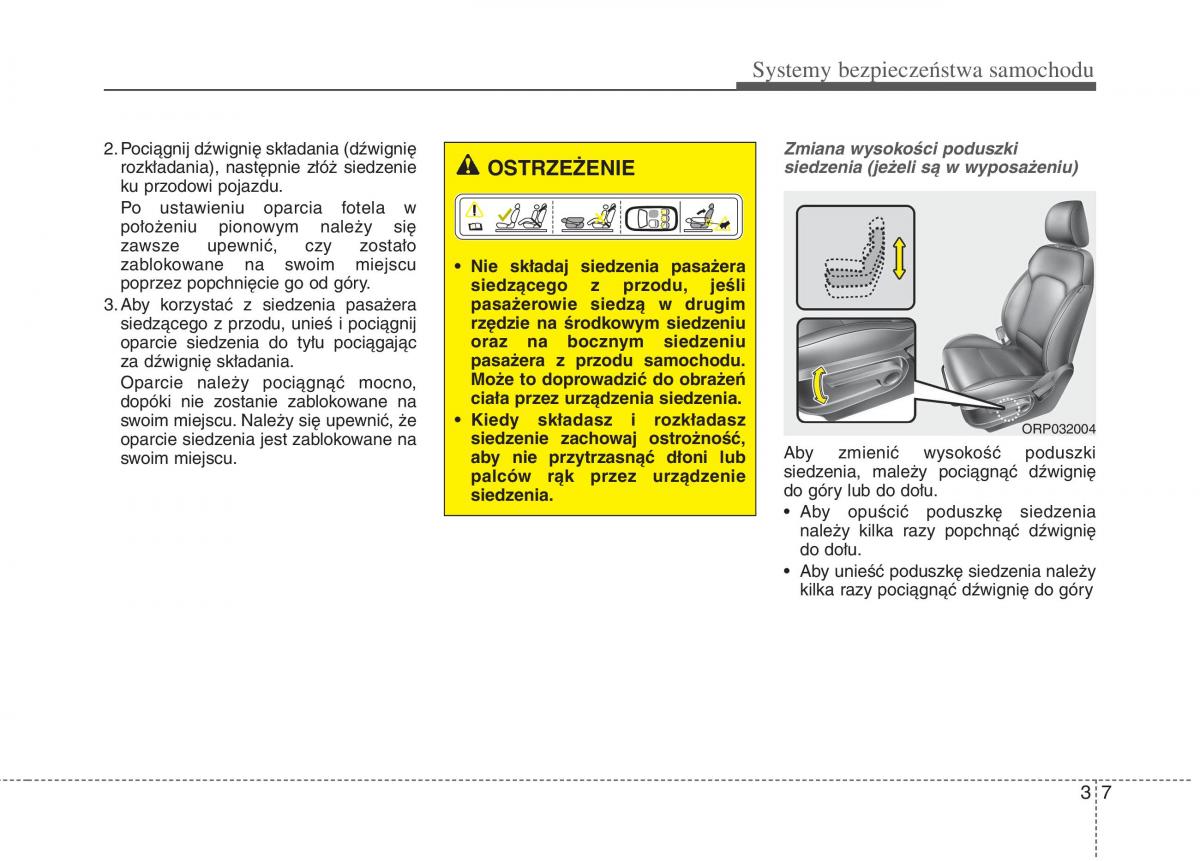 KIA Carens III 3 instrukcja obslugi / page 23