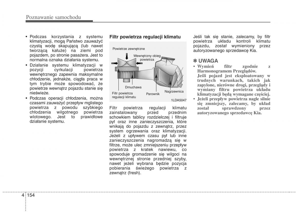 KIA Carens III 3 instrukcja obslugi / page 252