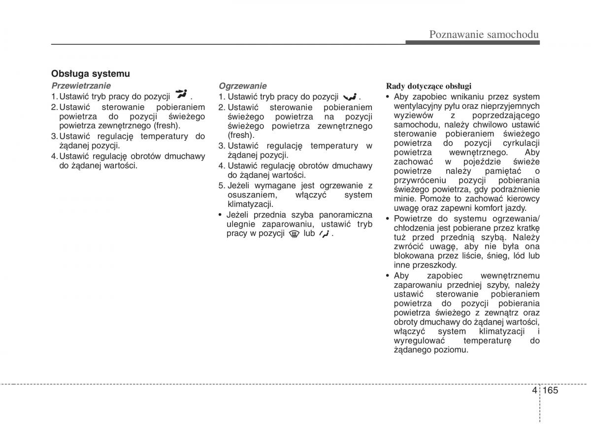 KIA Carens III 3 instrukcja obslugi / page 263