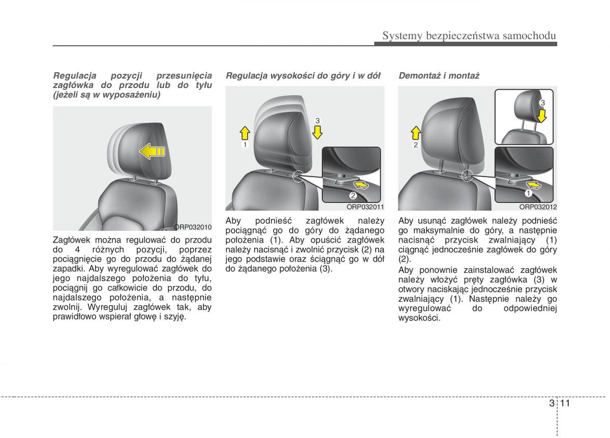 KIA Carens III 3 instrukcja obslugi / page 27