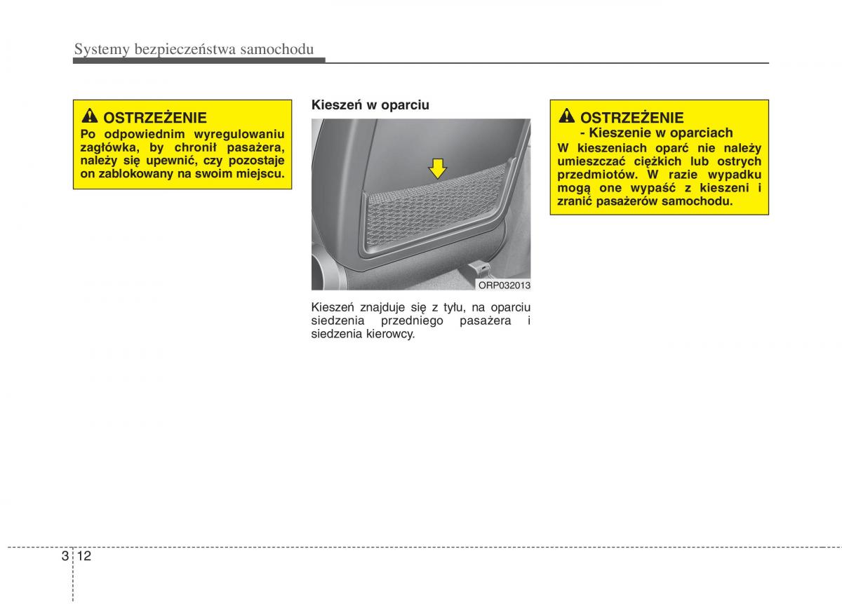 KIA Carens III 3 instrukcja obslugi / page 28